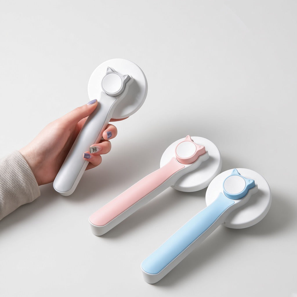 Self-Cleaning Grooming Brush for Cats & Dogs