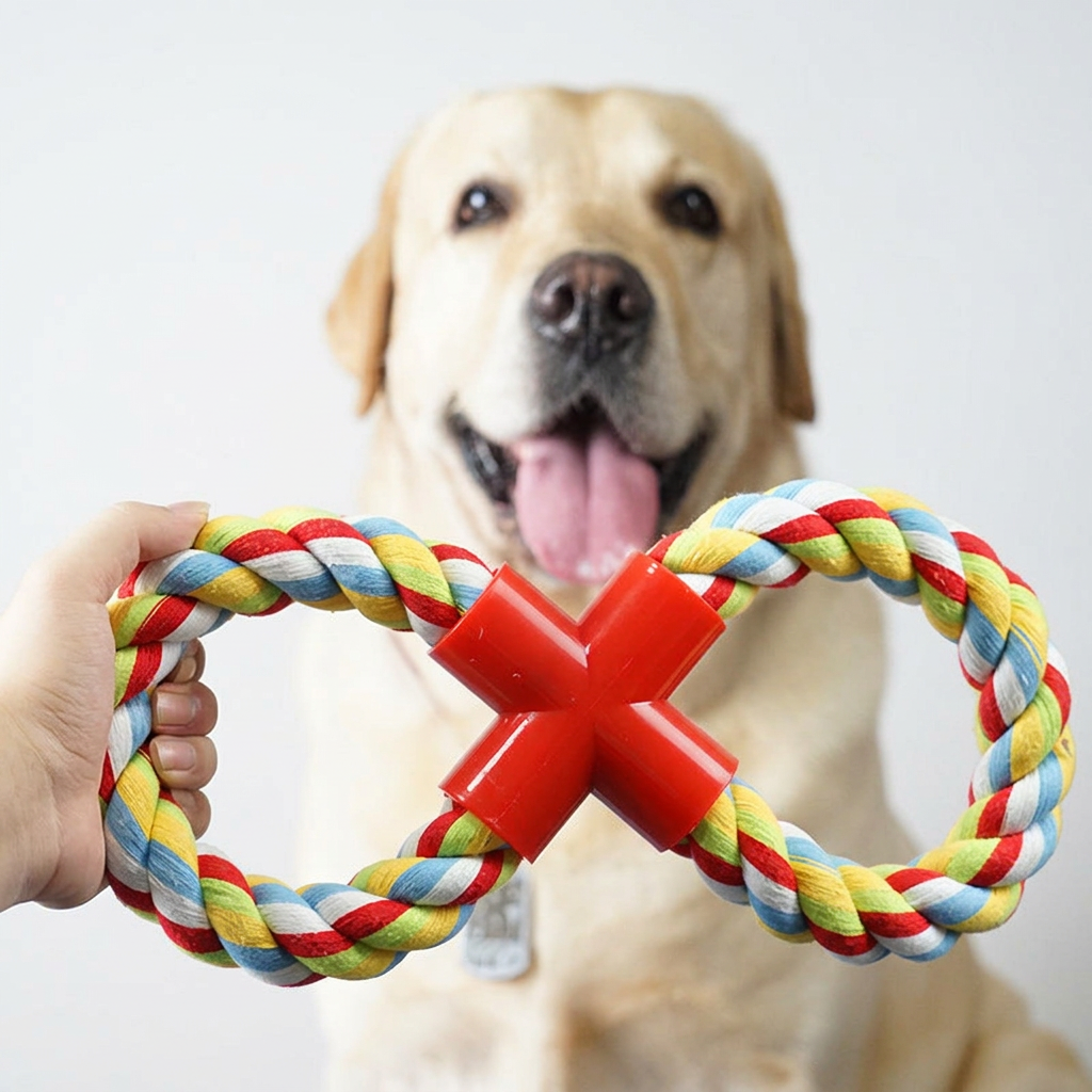 Alternative colour toy with dog