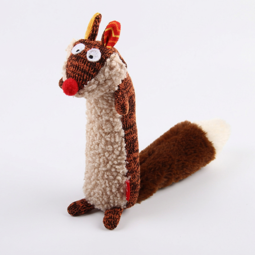 Brown plush toy
