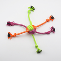 Rope toy overhead view