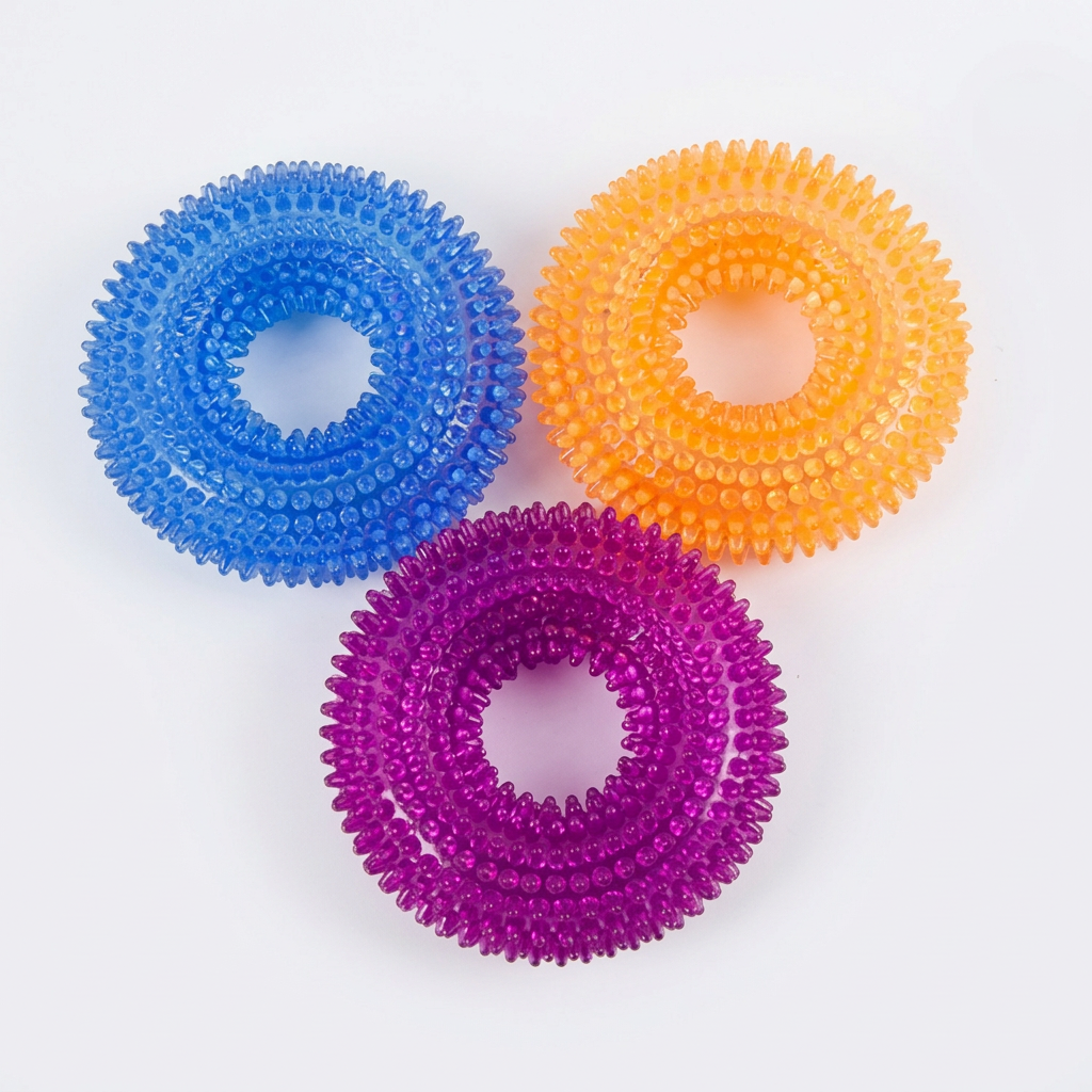 Text-free ring toy photo, test retry