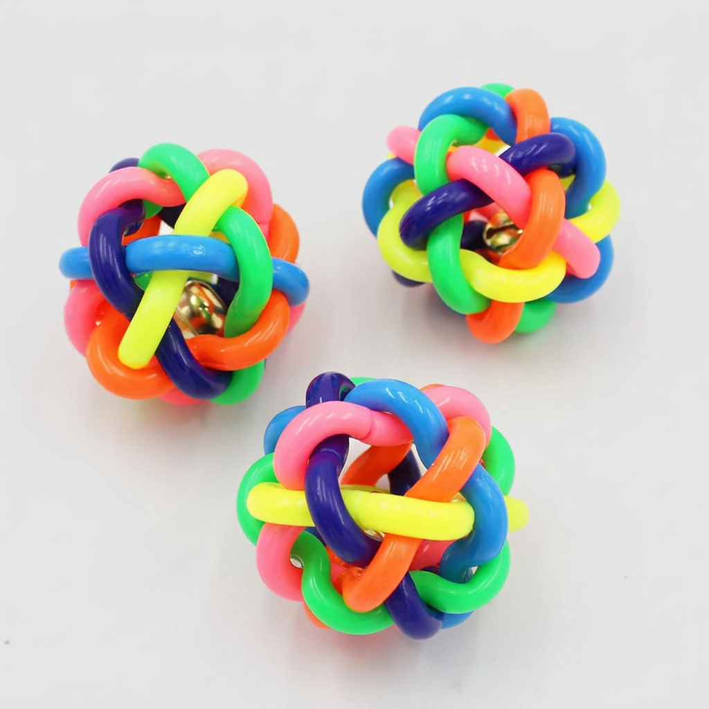 Three toy balls